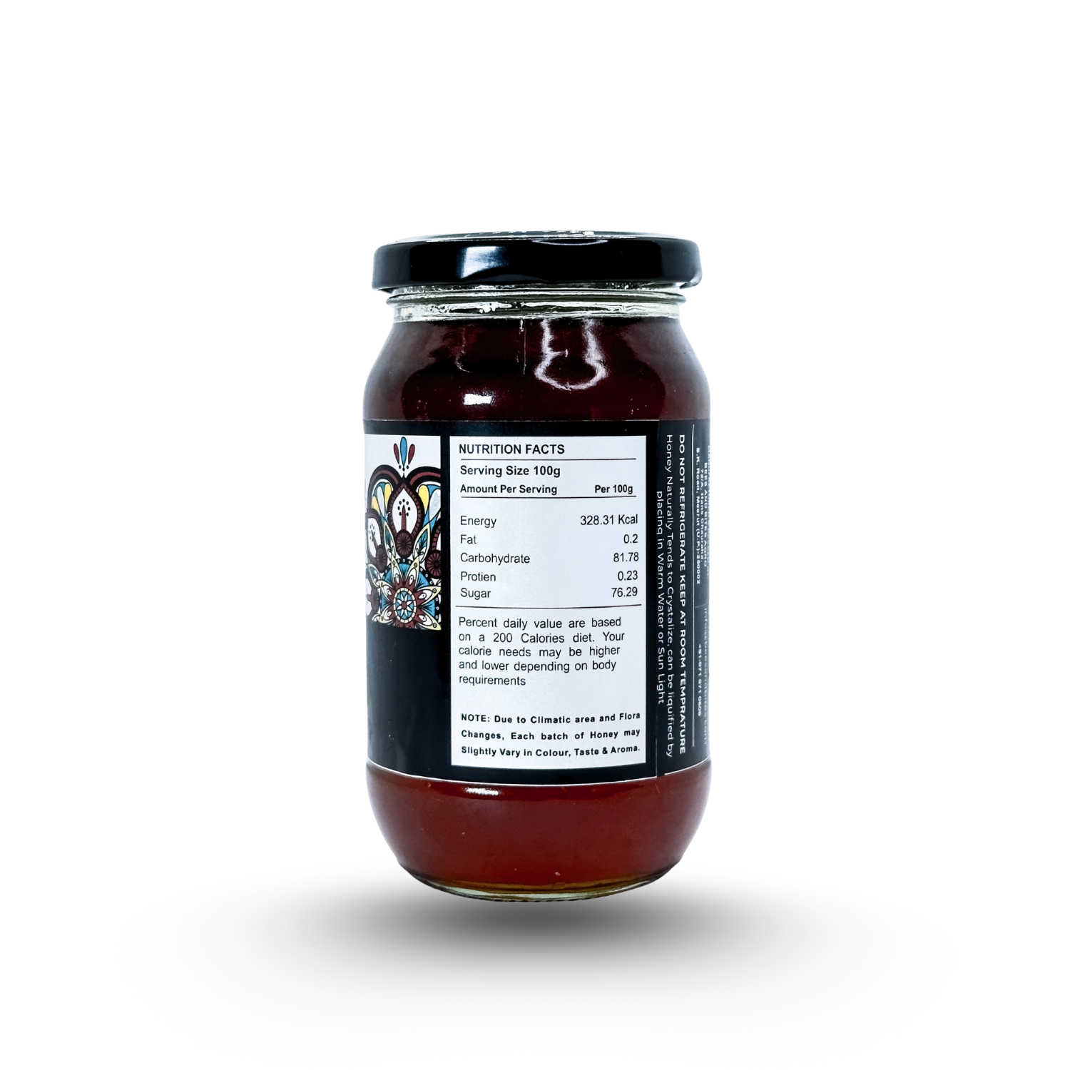 Organic Eucalyptus Raw Honey