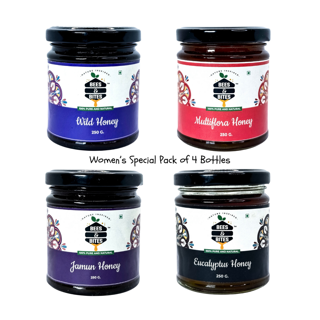 Assorted Honey Combo, Curated for Women's Health & Wellness