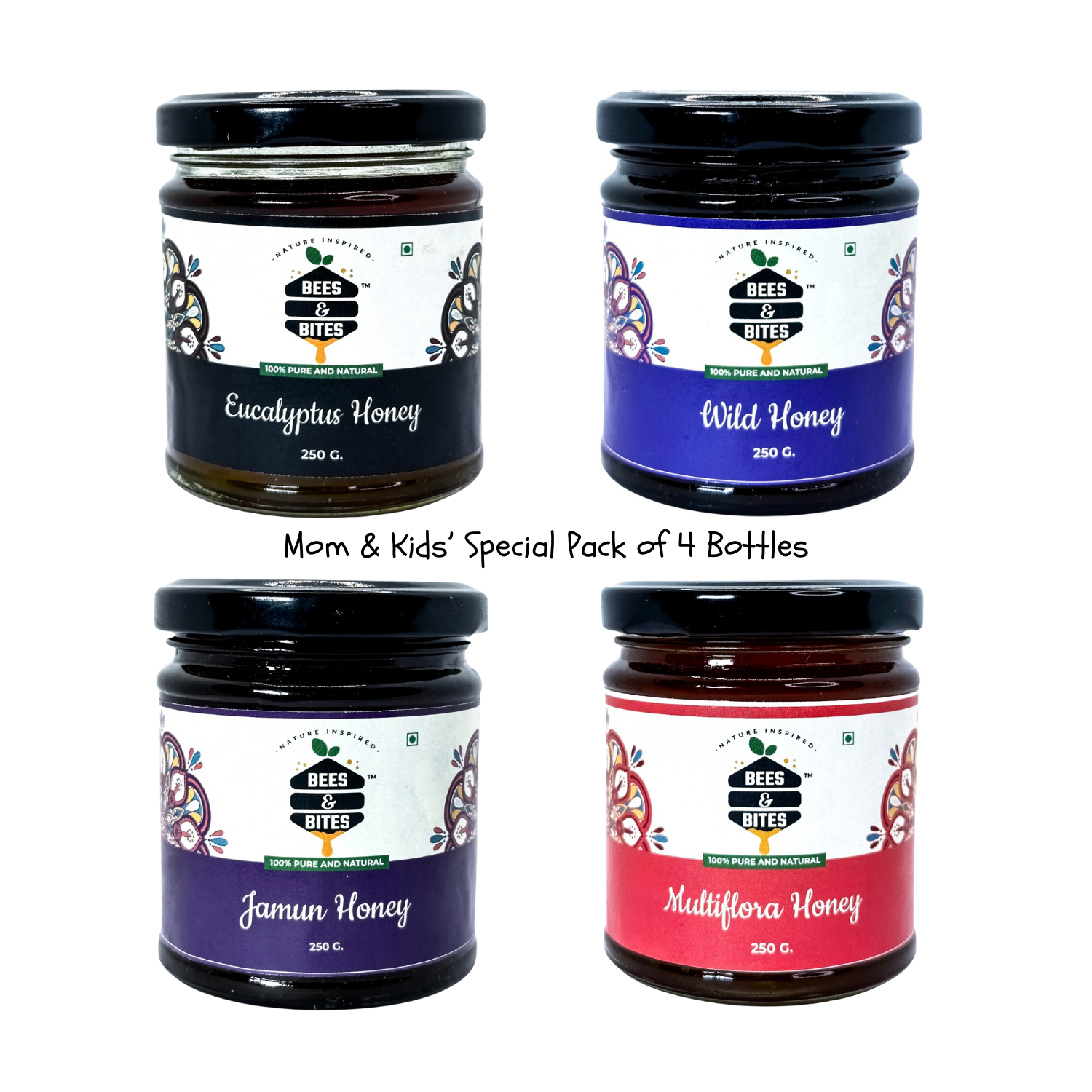 Assorted Honey Combo, Curated for Mom & Kids