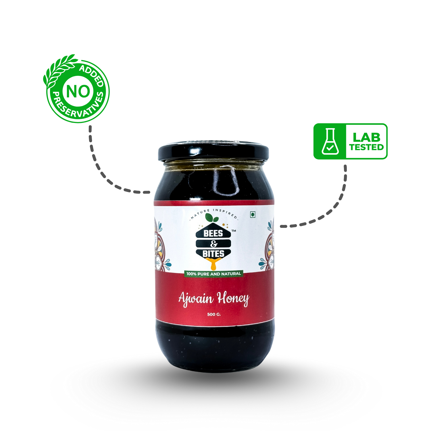 Organic Ajwain Raw Honey