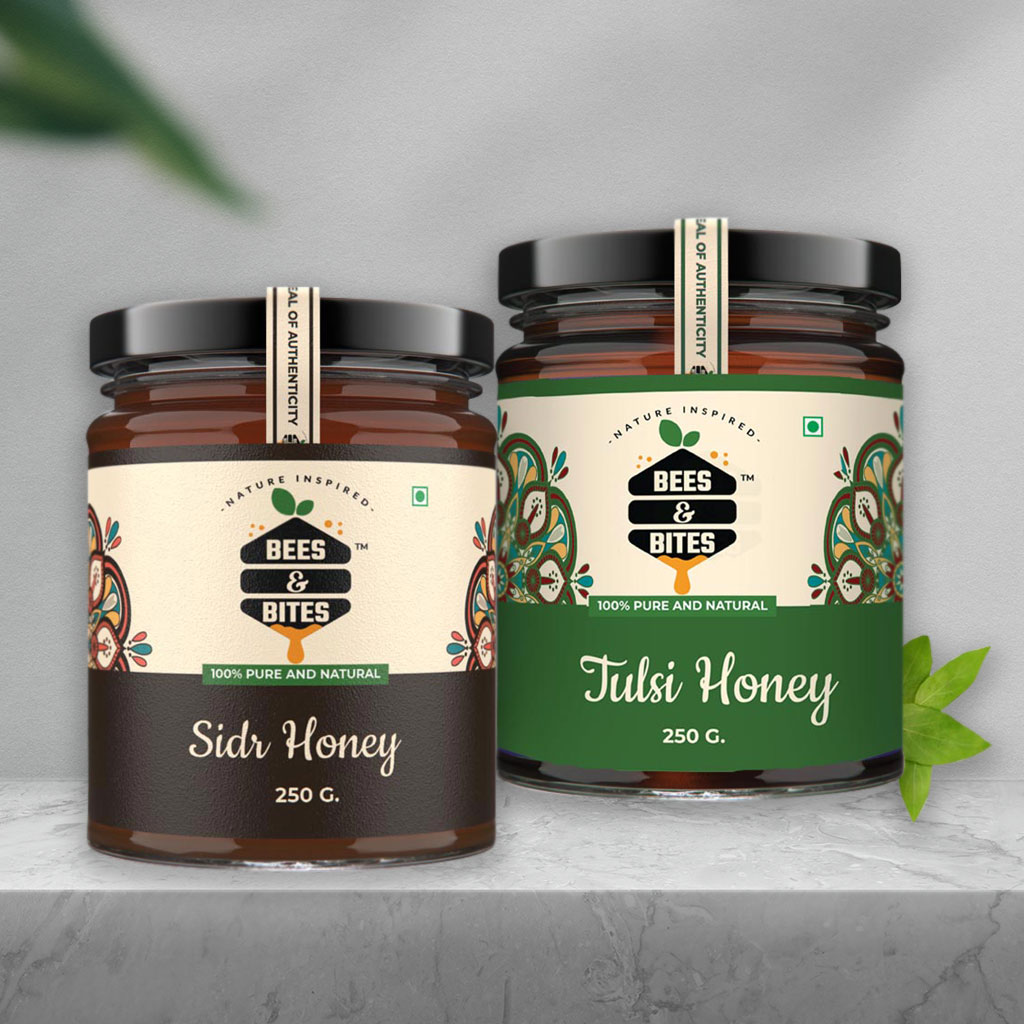 Sidr and Tulsi Honey